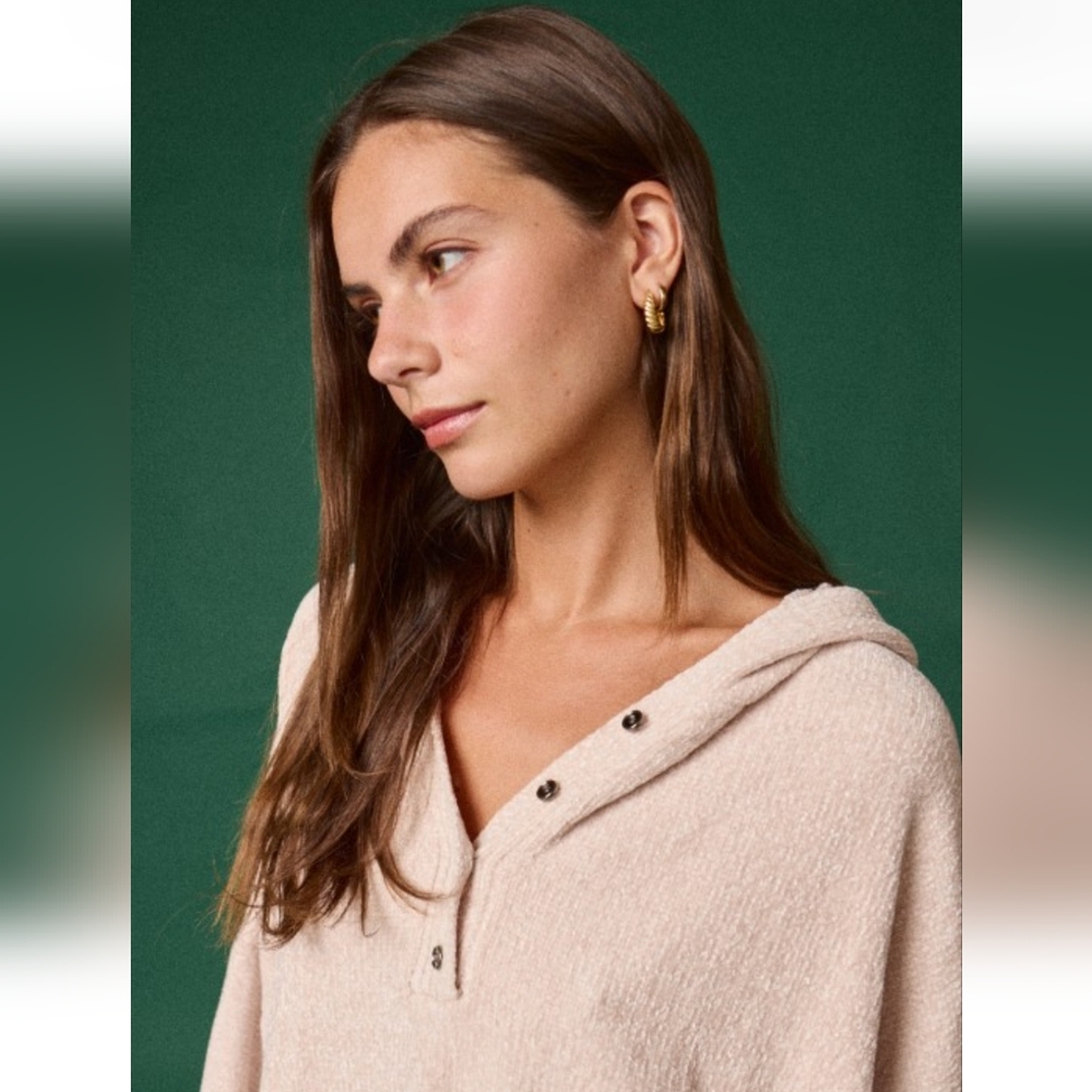 🩷 Chenille Blush Oversized Sweater - Picture 2 of 7